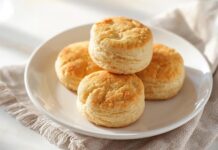 Easy 3-Ingredient Biscuit Recipe (Quick & Fluffy) 3-Ingredient Biscuit Recipe