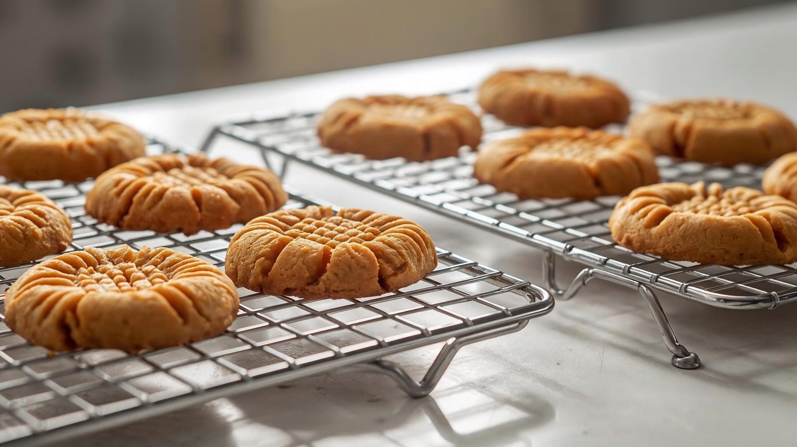 3-Ingredient Peanut Butter Cookies (No Flour)