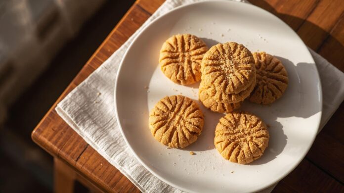 3-Ingredient Peanut Butter Cookies (No Flour)