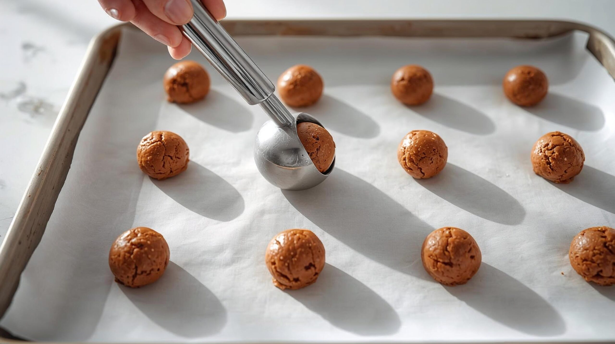 3-Ingredient Peanut Butter Cookies (No Flour)