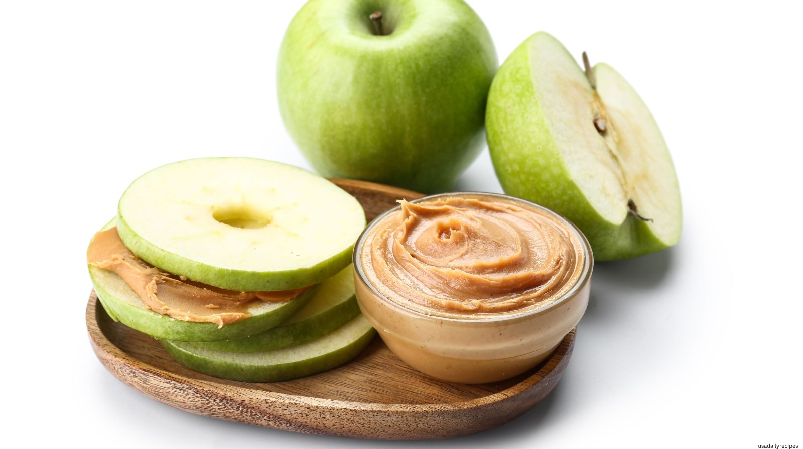 Apple Peanut Butter Slices