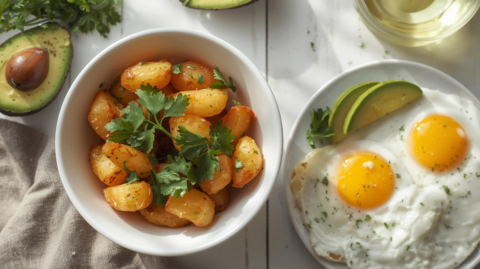 air fryer breakfast potatoes