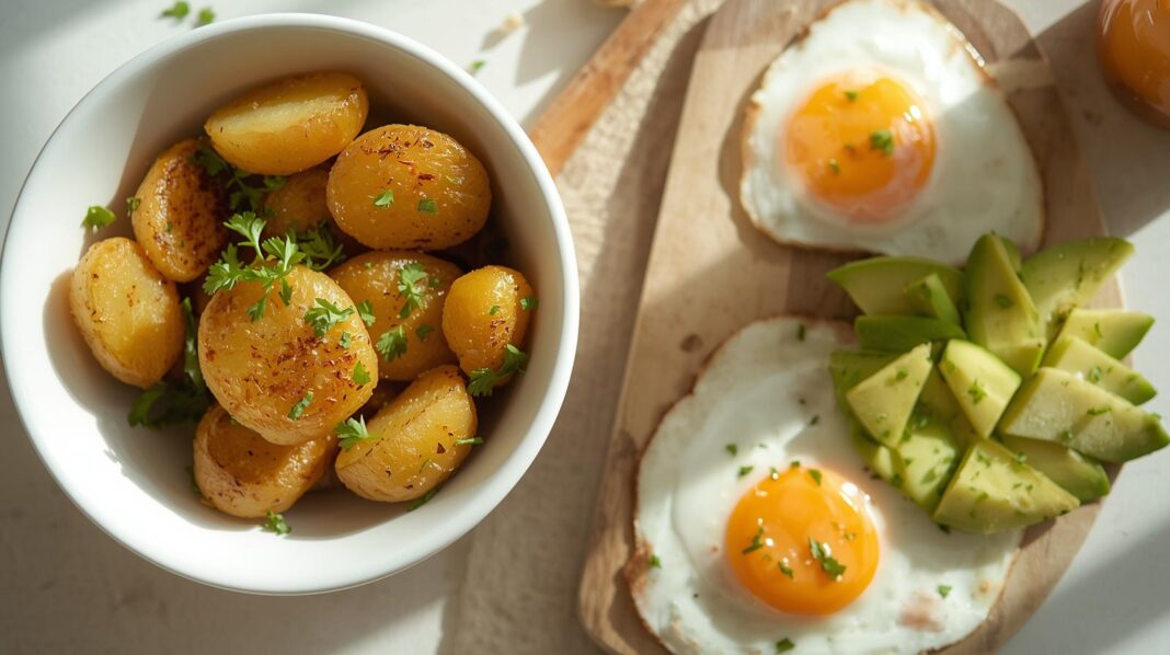 air fryer breakfast potatoes