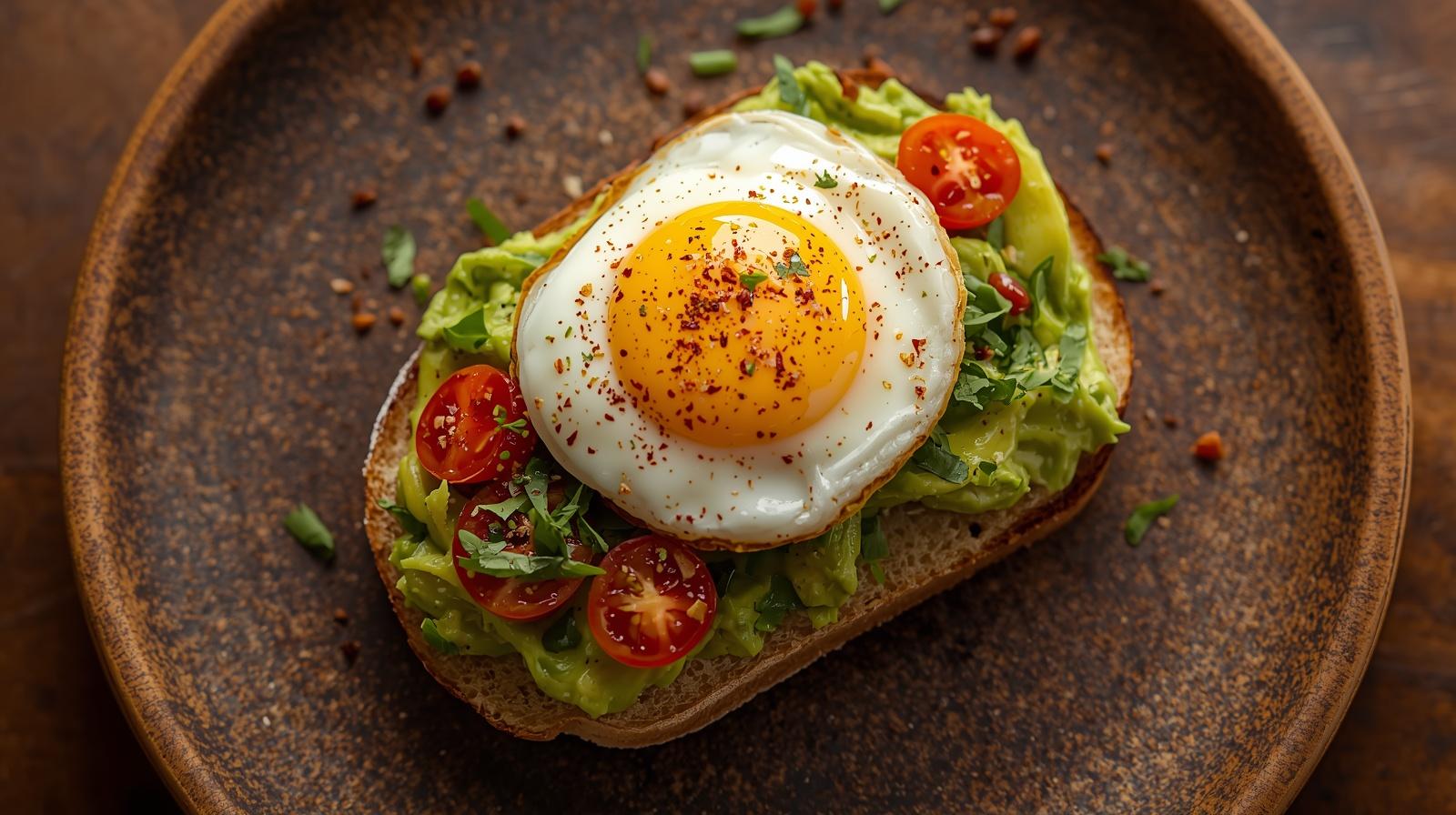 5-Minute Avocado Toast with Egg