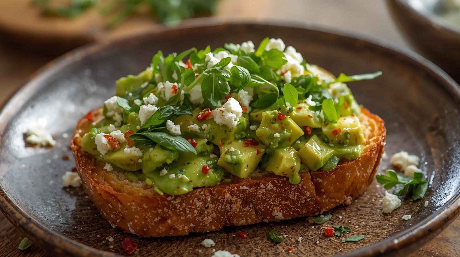 5-Minute Avocado Toast with Egg