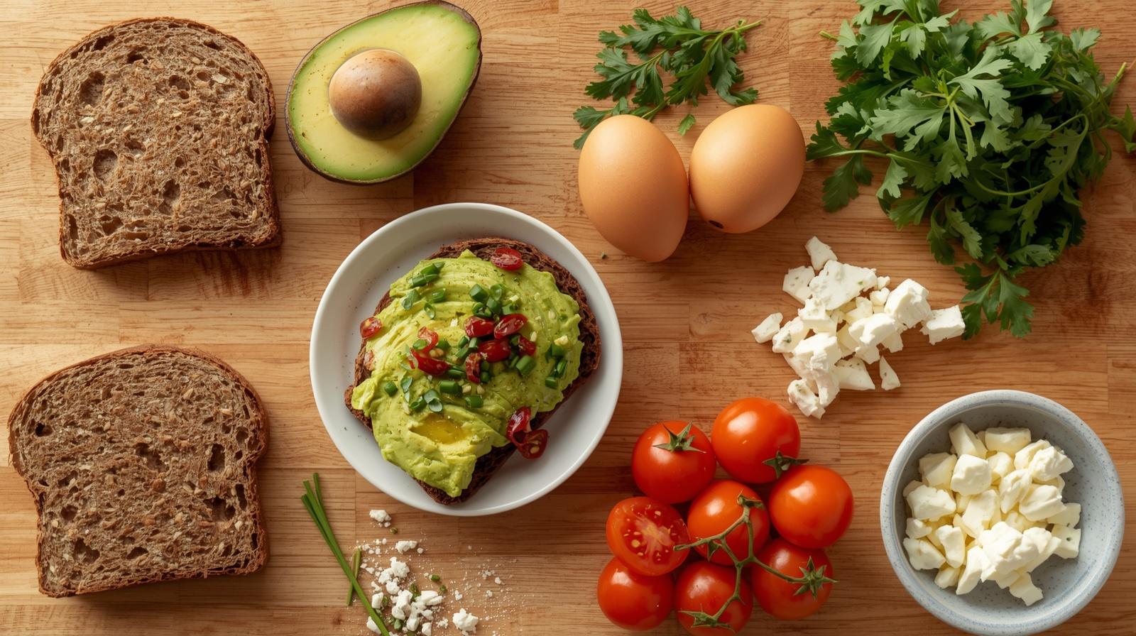 5-Minute Avocado Toast with Egg